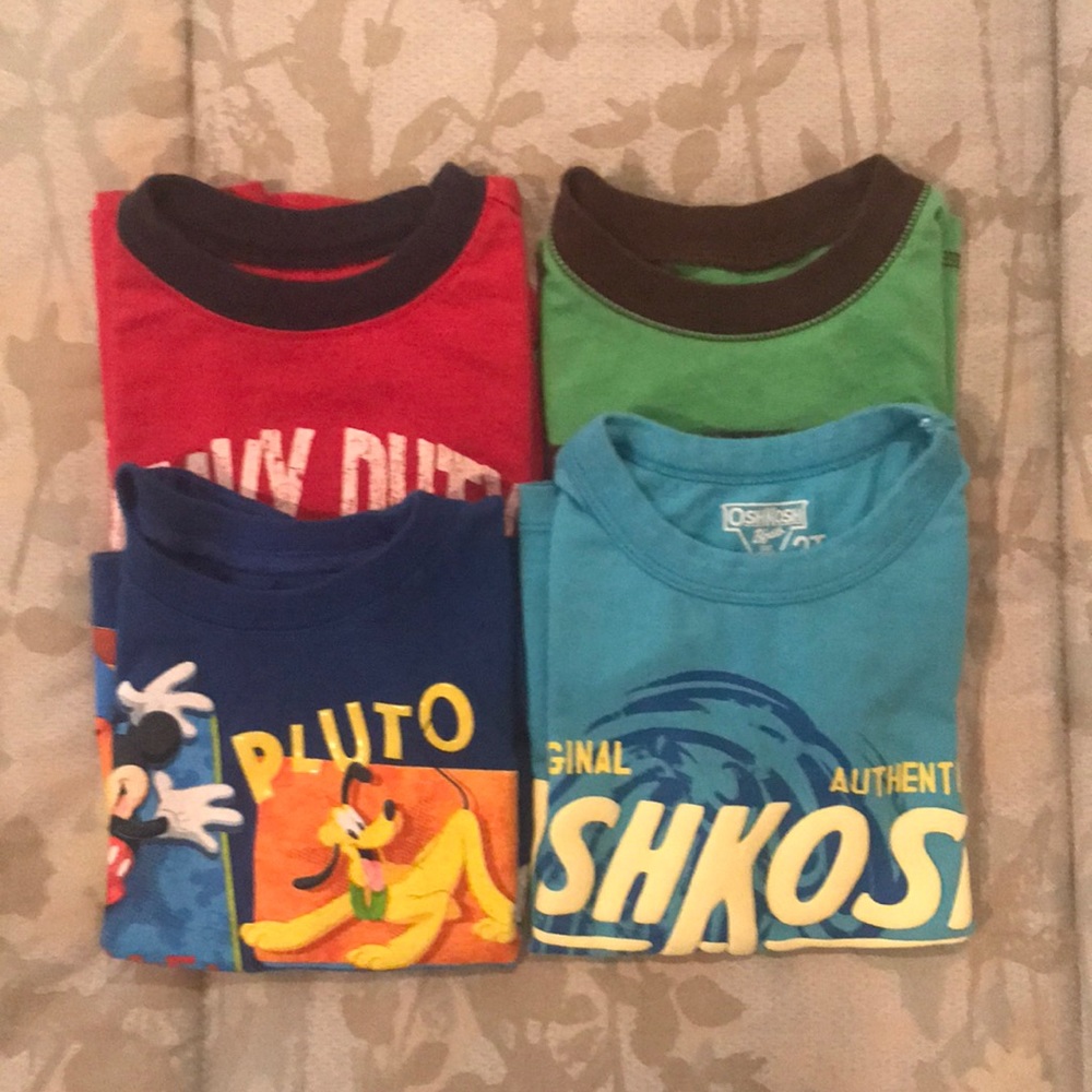 ✖️4️⃣ bundle of boys t-shirts, size 2T